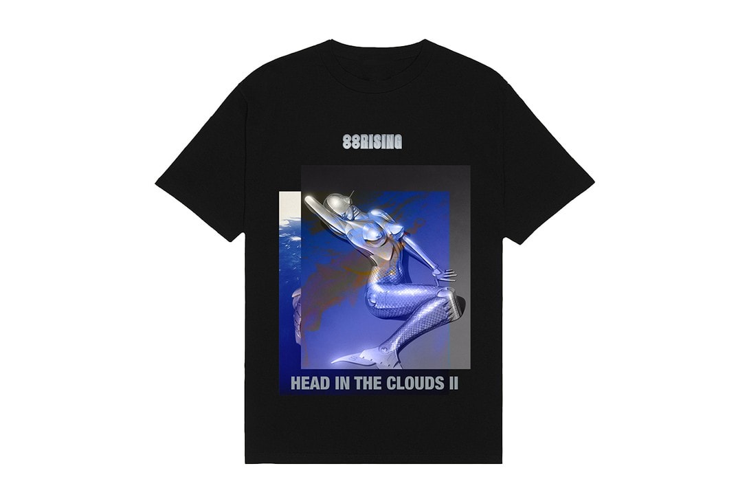 88rising hajime sorayama head in the clouds ii album collaboration sexy robot t-shirts sweatshirts hoodies joji higher brothers