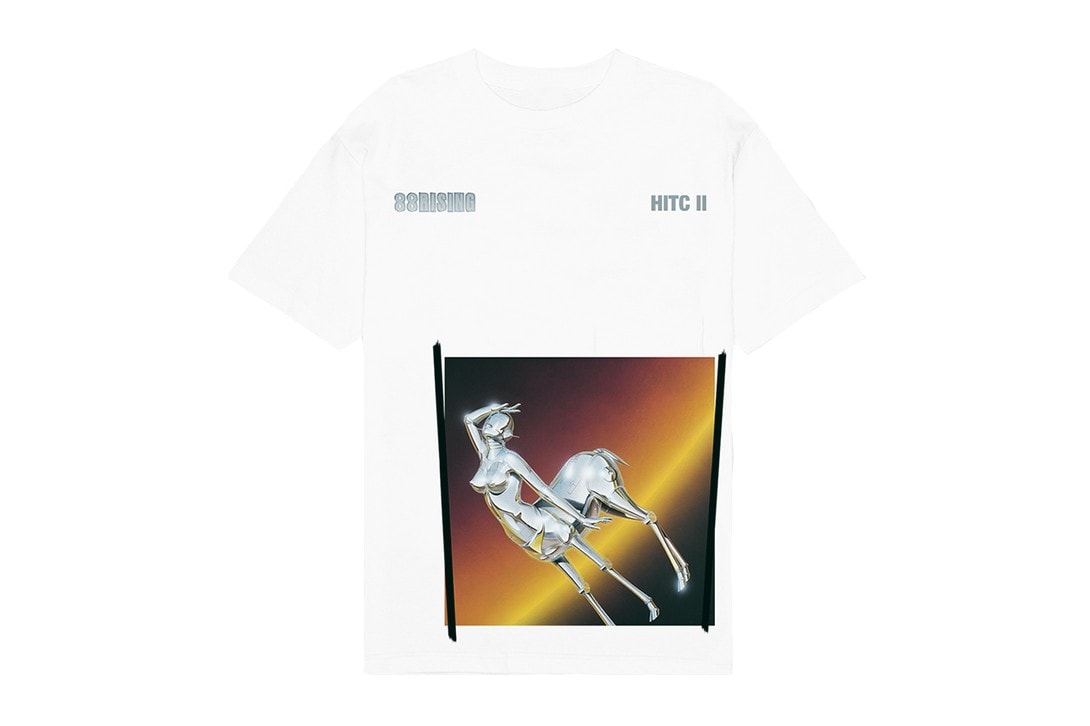 88rising hajime sorayama head in the clouds ii album collaboration sexy robot t-shirts sweatshirts hoodies joji higher brothers