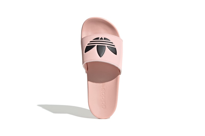 adidas adilette lite summer slides sandals pastel pink 