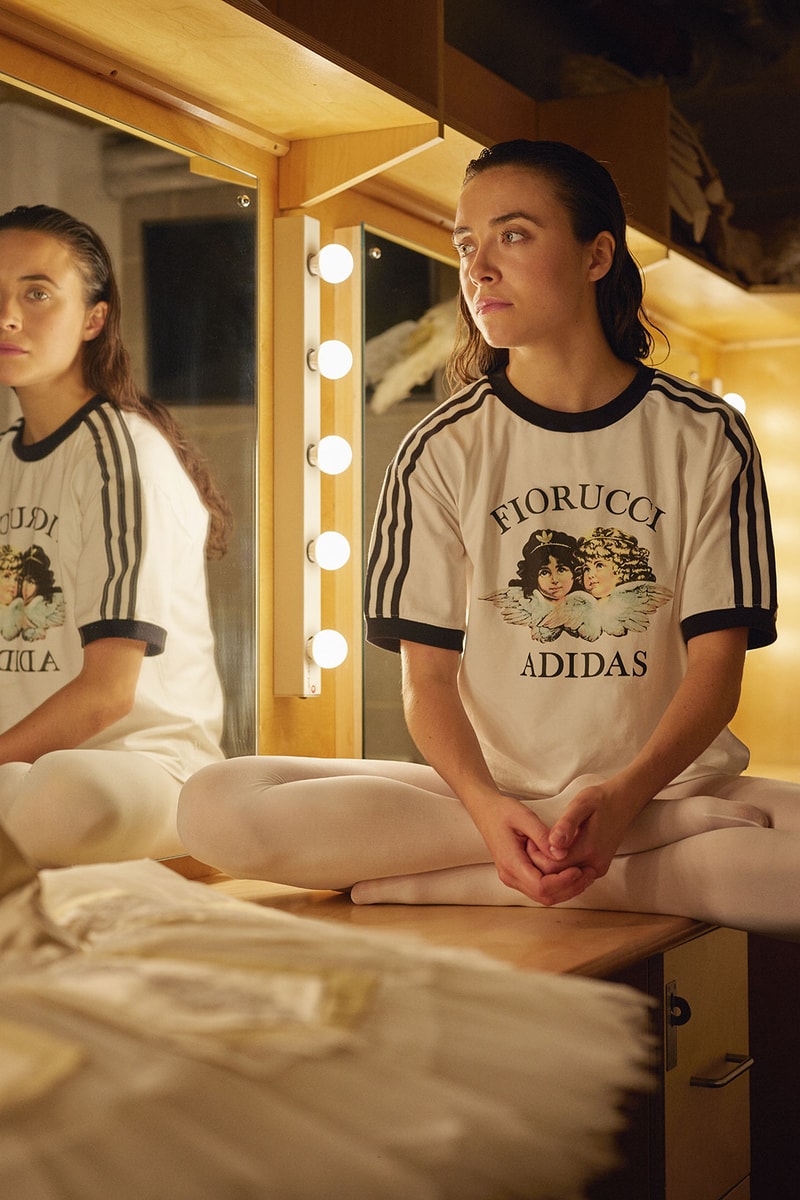 adidas originals fiorucci collaboration fall sleek super falcon zip womens sneakers fanny packs t-shirts