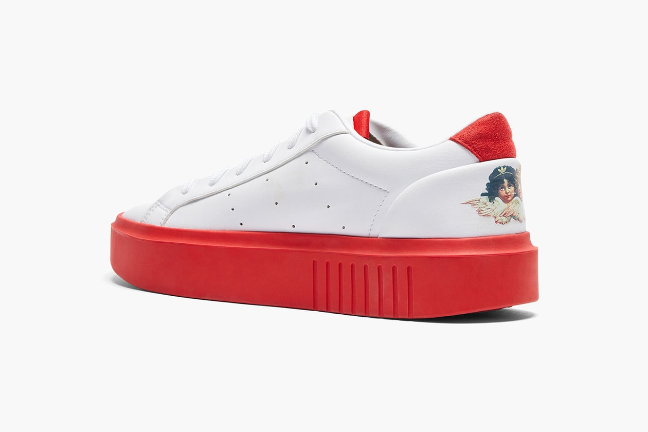 adidas originals fiorucci collaboration fall sleek super falcon zip womens sneakers fanny packs t-shirts