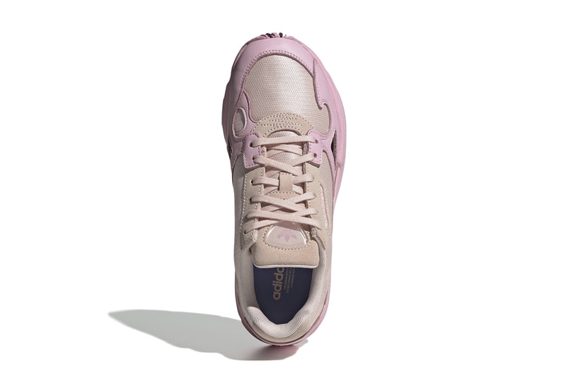 adidas Originals Falcon "Rosé" Pink Release Shoe Trainer Gold Footwear Sporty Chunky Dad Shoe Pastel