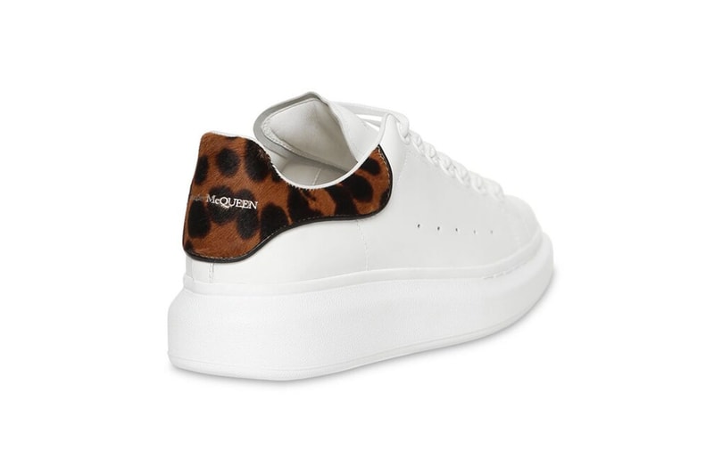 alexander mcqueen leopard print womens sneakers animal 