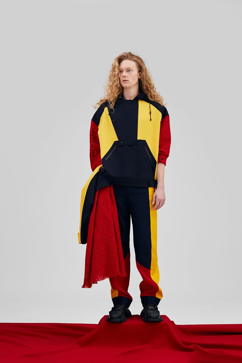 angel chen woolmark prize finalist collection wool sustainability coats dresses
