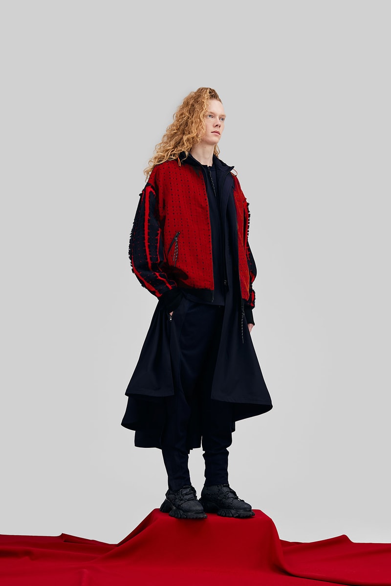 angel chen woolmark prize finalist collection wool sustainability coats dresses