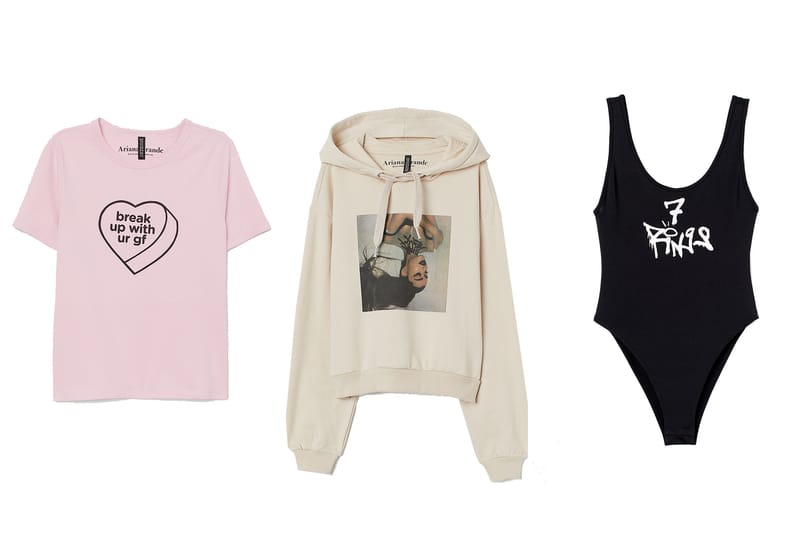 H&M Drops a Merch Collection With Ariana Grande