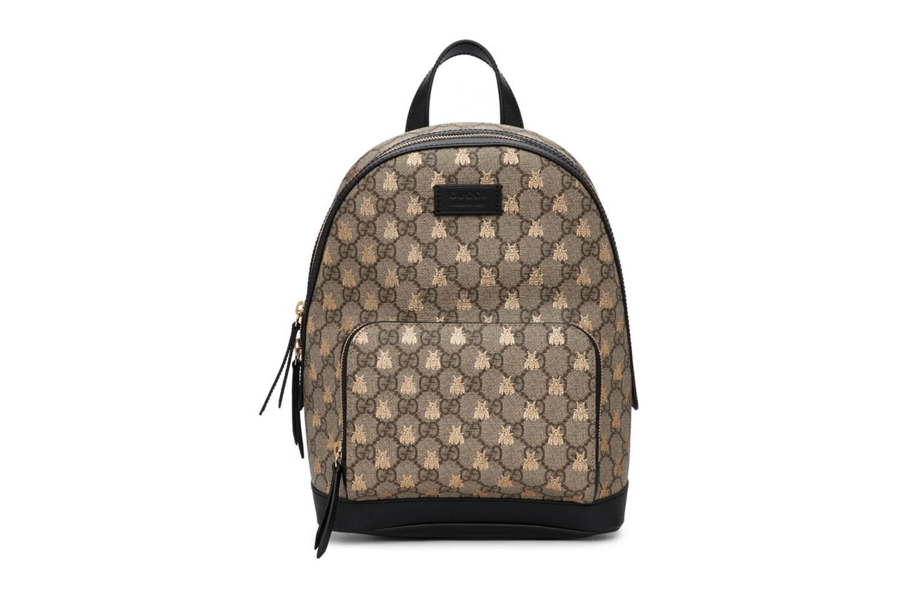gucci louis vuitton backpack Trio Black GG Supreme canvas Best Luxury Backpacks Back To
