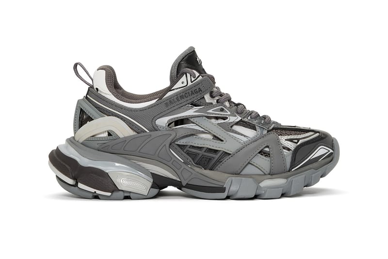 Balenciaga's Track.2 Sneakers Have Arrived in a Cool Grey Colorway