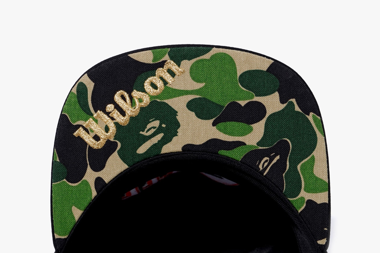 bape wilson tennis us open collaboration racket balls t-shirts caps visors headbands 