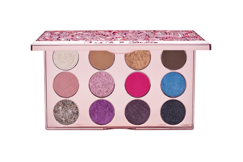barbie pur cosmetics makeup beauty collection collaboration eyeshadow pallette lip gloss lip sticks makeup brush highlighter sparkle sparkly glitter matte hot pink face mask