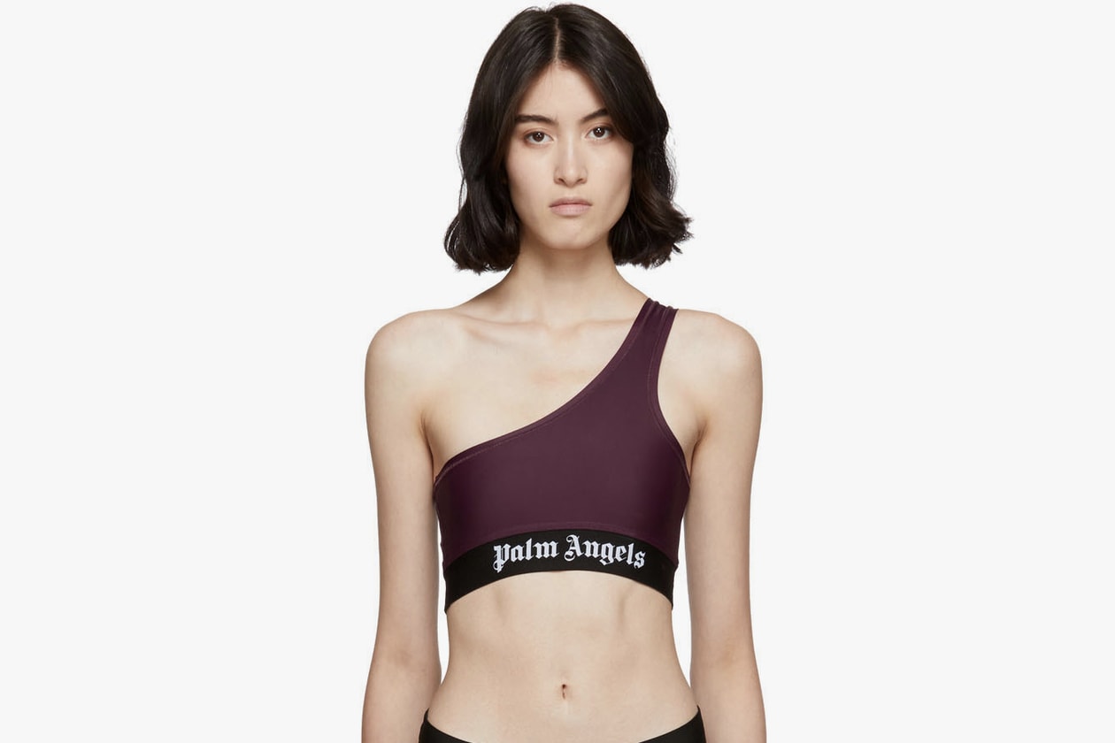 Fendi Logo Sports Bra ($315) ❤ liked on Polyvore featuring activewear,  sports bras, logo sportswear and fendi