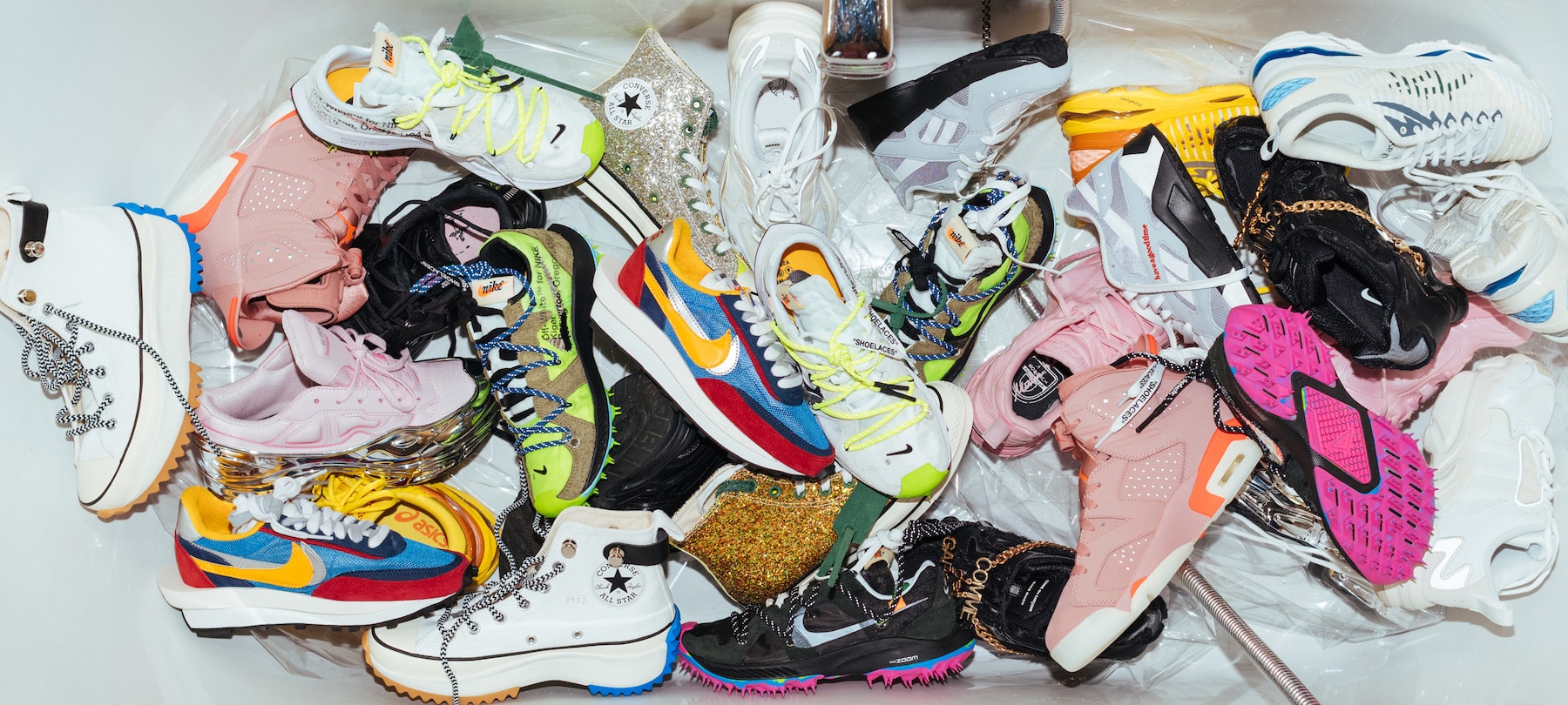 All The Best Sneaker Collaborations of 2019 Nike Adidas Reebok Converse Off-White Martine Rose Comme des Garcons Sacai Virgil Abloh Aleali May Air Jordan Asics Kiko Kostadinov