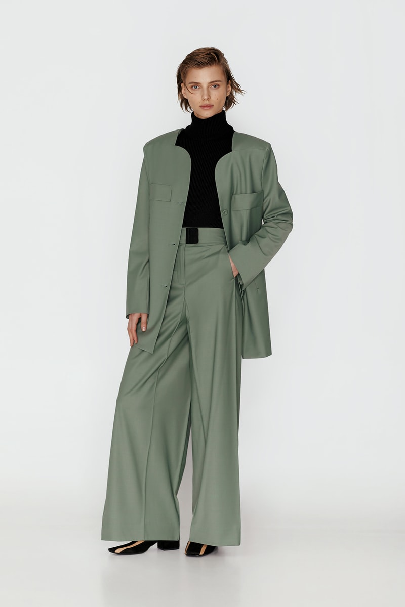 bevza fall winter collection coats jackets outerwear layering release minimalist