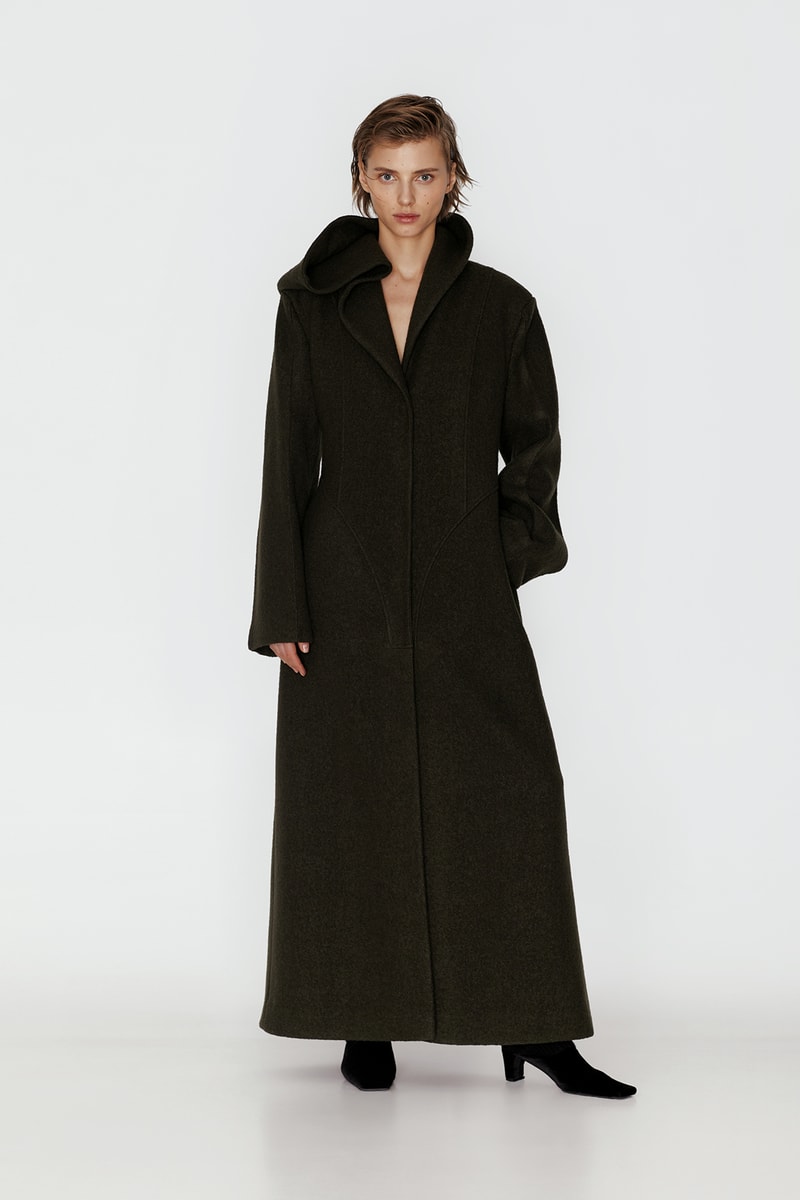 bevza fall winter collection coats jackets outerwear layering release minimalist