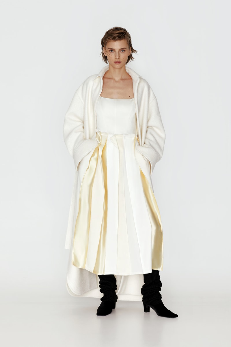 bevza fall winter collection coats jackets outerwear layering release minimalist