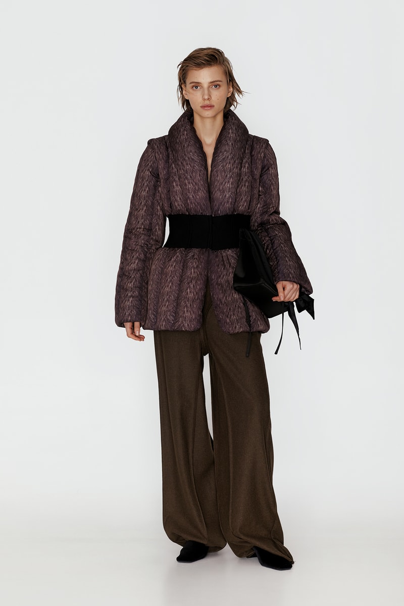 bevza fall winter collection coats jackets outerwear layering release minimalist