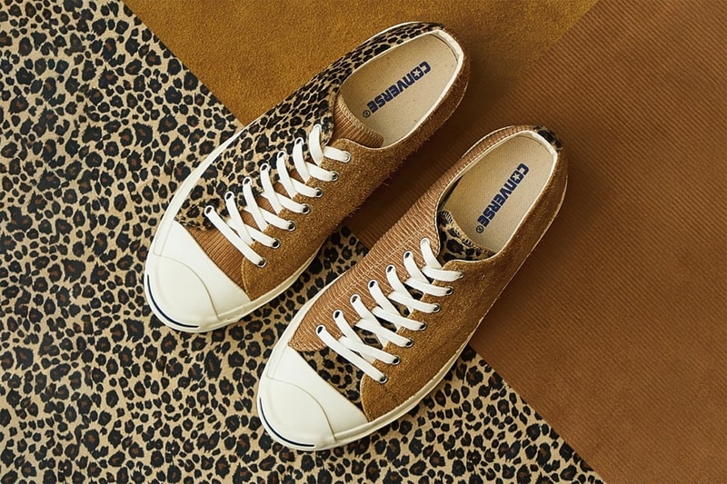 billys converse jack purcell blend leopard sneakers collaboration release date shoes footwear sneakerhead suede corduroy