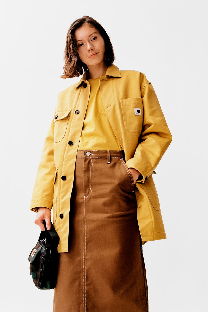 carhartt wip fall winter collection lookbook michigan chore coat detroit jacket hoodies sweatshirts