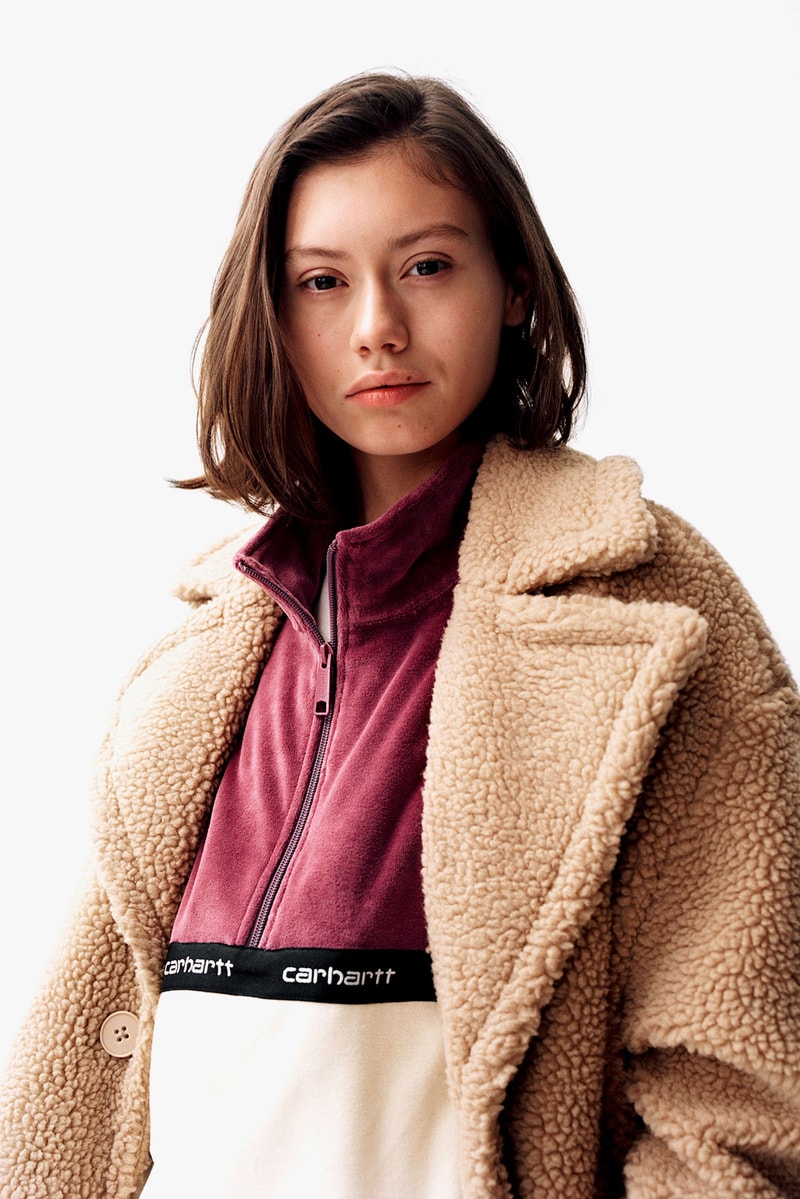 carhartt wip fall winter collection lookbook michigan chore coat detroit jacket hoodies sweatshirts