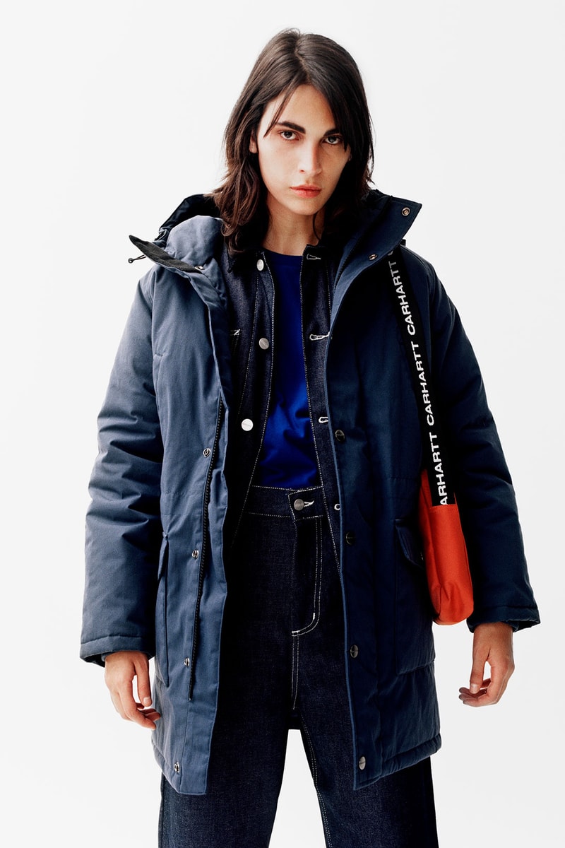 carhartt wip fall winter collection lookbook michigan chore coat detroit jacket hoodies sweatshirts