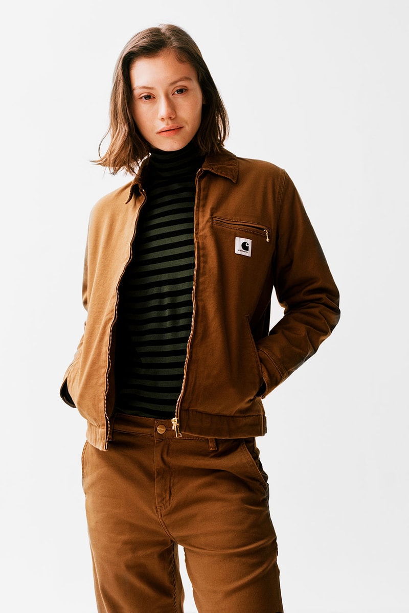 carhartt wip fall winter collection lookbook michigan chore coat detroit jacket hoodies sweatshirts