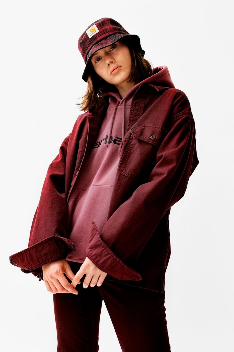 carhartt wip fall winter collection lookbook michigan chore coat detroit jacket hoodies sweatshirts