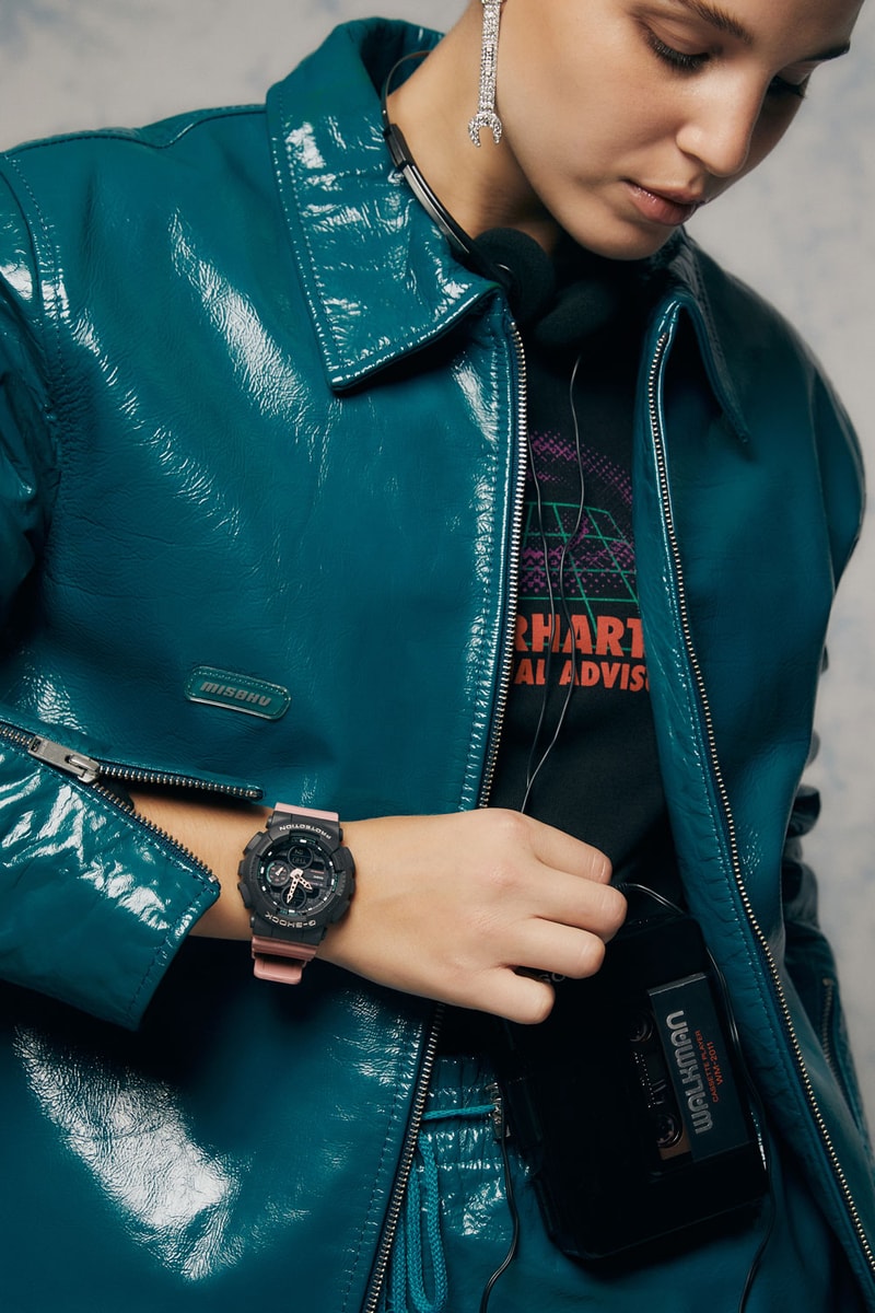 Casio G Shock Pink Watch GMAS140- 4A Spring Summer 2019 Lookbook