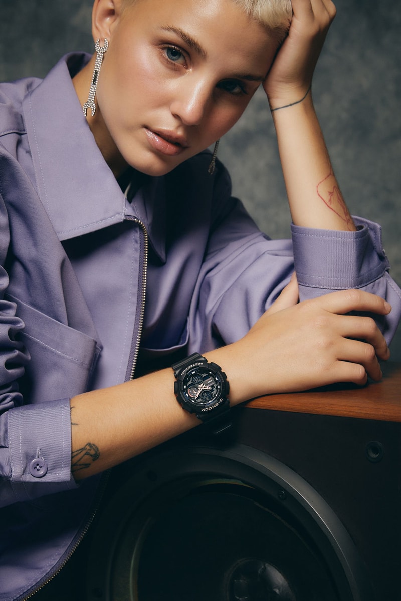 Casio G Shock Watch GMAS140-1A Spring Summer 2019 Lookbook