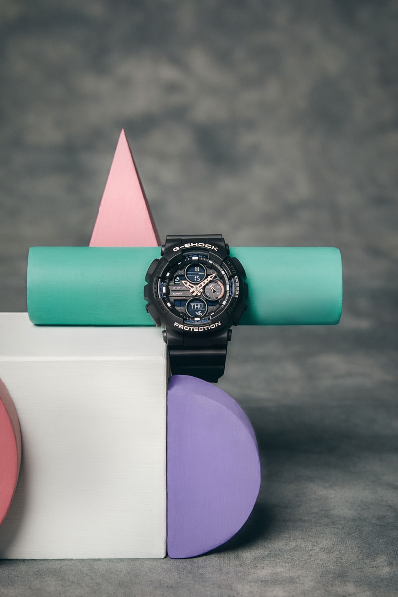 Casio G Shock Watch GMAS140-1A Spring Summer 2019 Lookbook