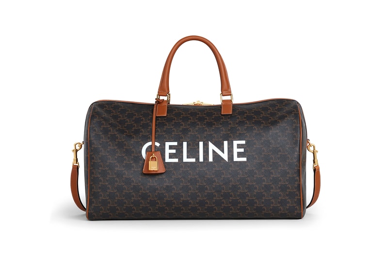 celine triomphe canvas essentiels collection hedi slimane haute maroquinerie designer luggage bags accessories