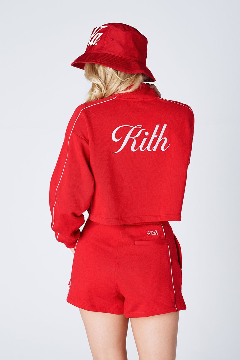 kith coca cola collaboration hawaii womens converse chuck 70 windbreakers t-shirts crop tops bucket hats