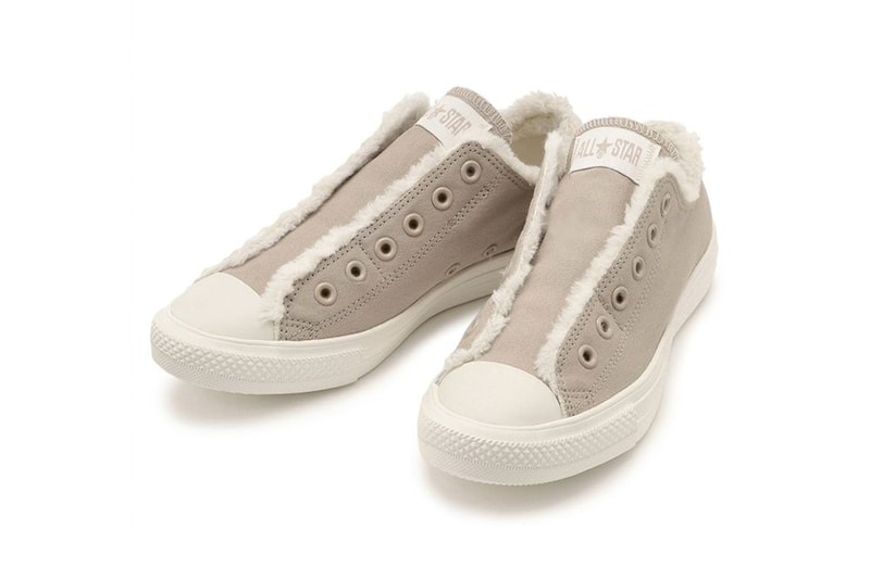 Converse Chuck Taylor All Star Slip Fleece Gray White