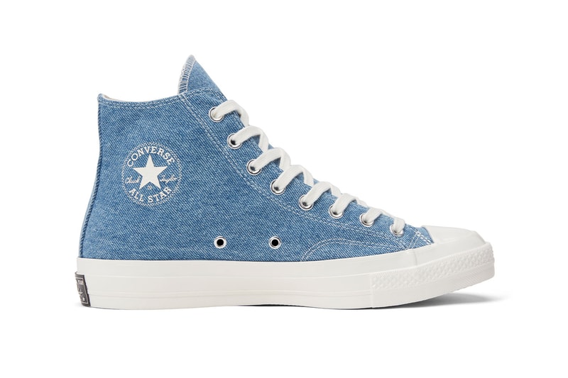 converse renew denim chuck 70s high ox low jeans upcycling sustainability eco-friendly 