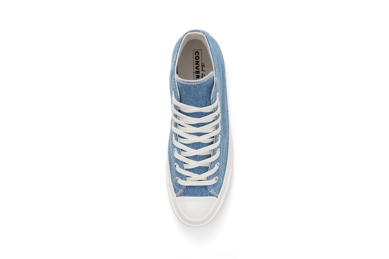 converse renew denim chuck 70s high ox low jeans upcycling sustainability eco-friendly 
