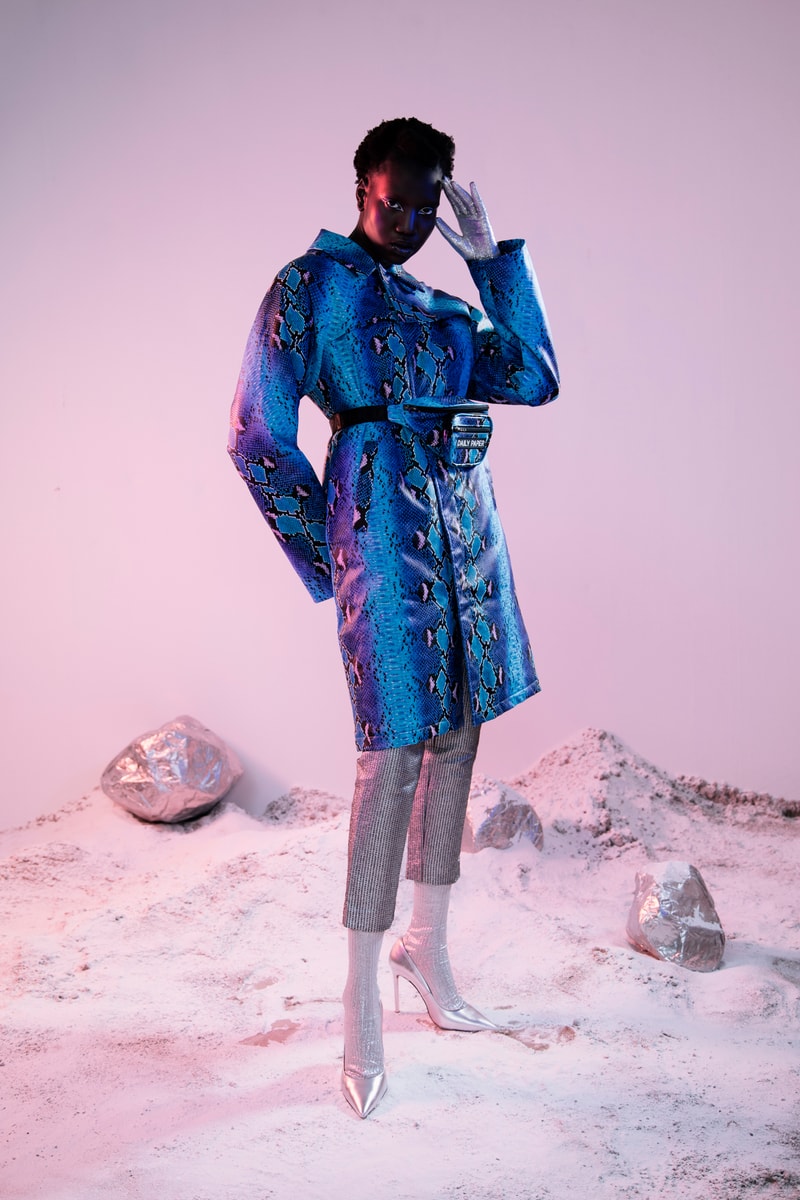 Daily Paper Fall Winter 2019 Lookbook Jacket Blue
