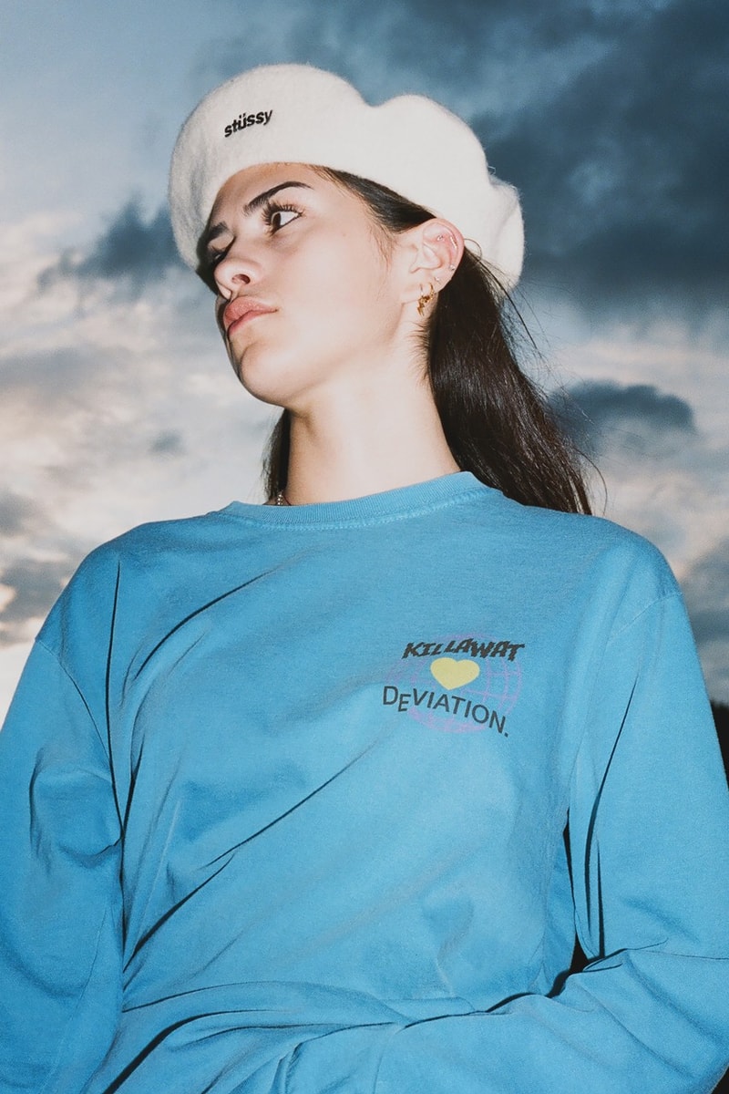 Deviaton x Stussy Notting Hill Carnival Merch Shirt Blue
