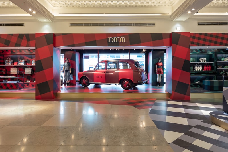 Dior Opens Exclusive Pop-Up Store Harrods London Maria Grazia Chiuri Collection Range Book Tote Limited Edition Release England