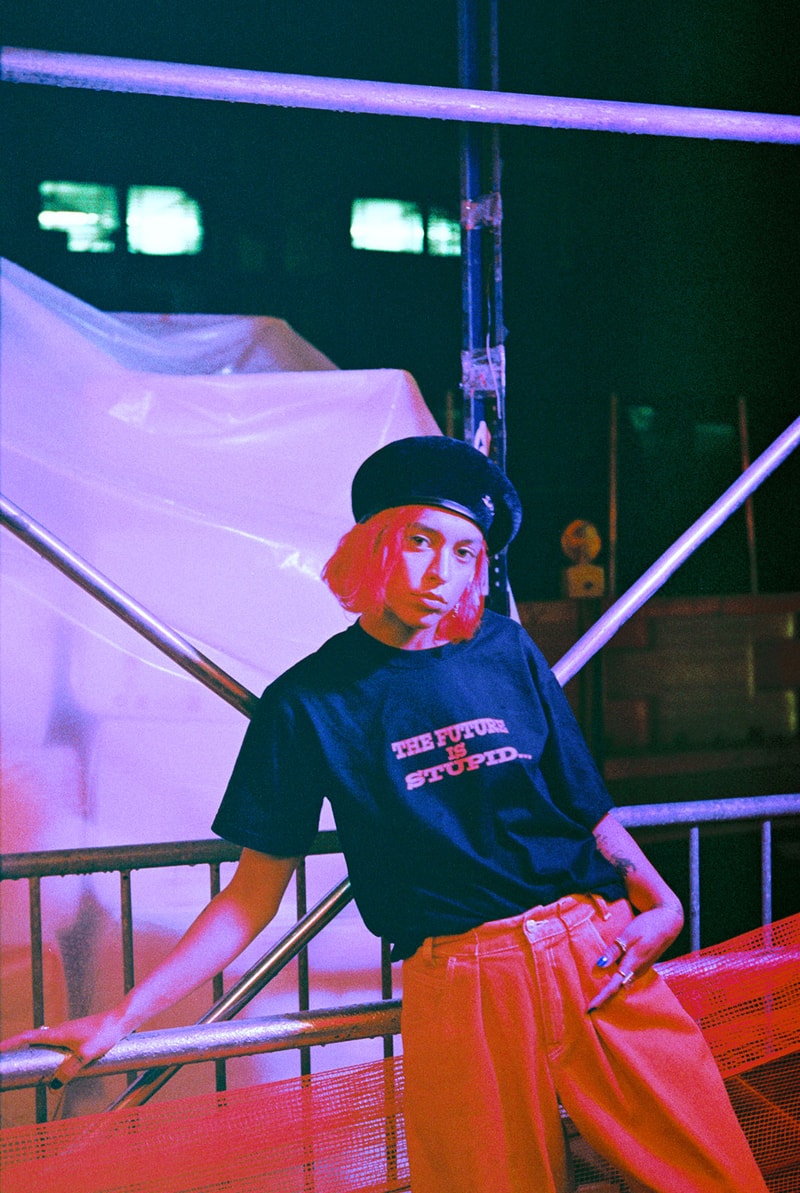 dover street market x-girl london dsml pop-up collaboration t-shirts dresses womens streetwear