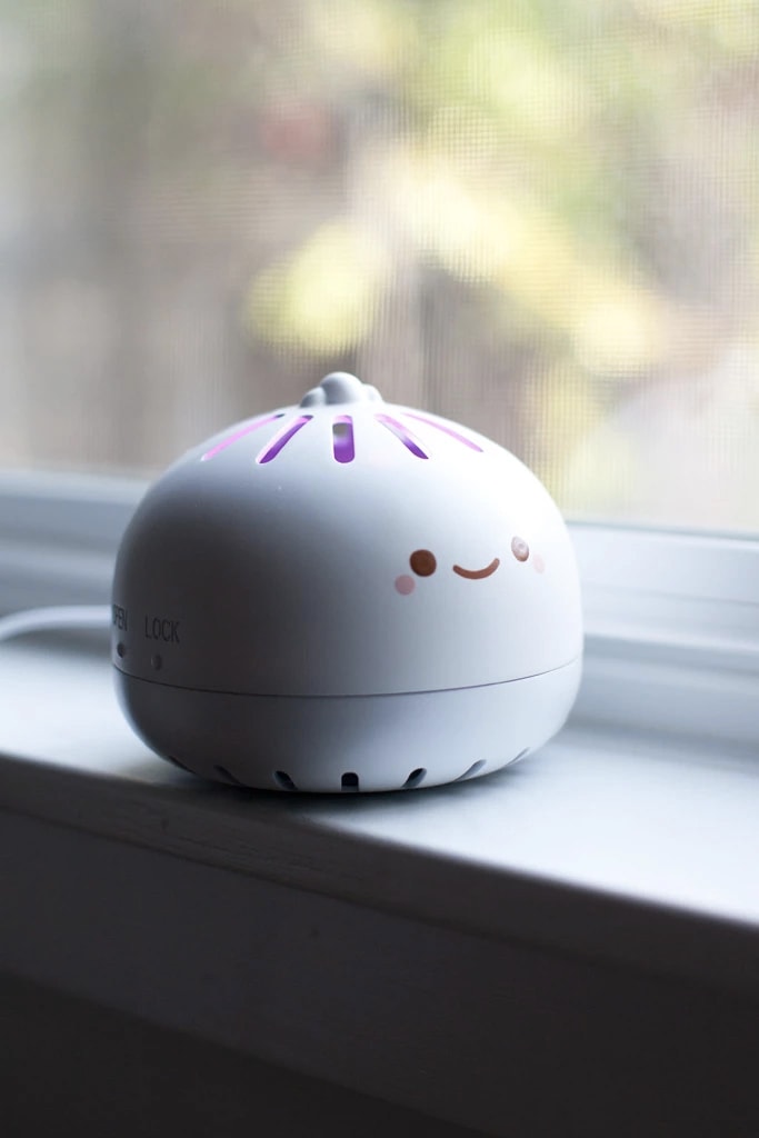 Dumpling Air Purifier Cute Food Home Decor Lamp Adorable Accessory Clean Air Small Gadget 