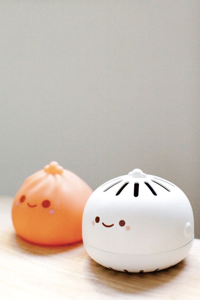 Dumpling Air Purifier Cute Food Home Decor Lamp Adorable Accessory Clean Air Small Gadget 