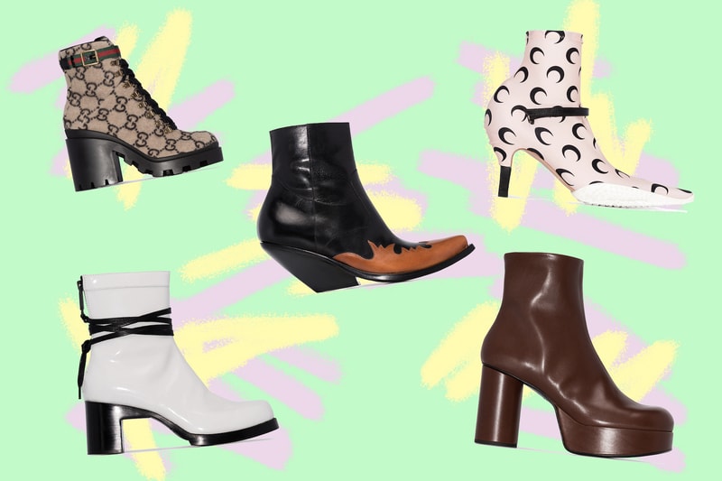 Best Fall Boots From Gucci, Vetements Marine Serre Jil Sander Shoes Fall Winter Footwear Designer Style 