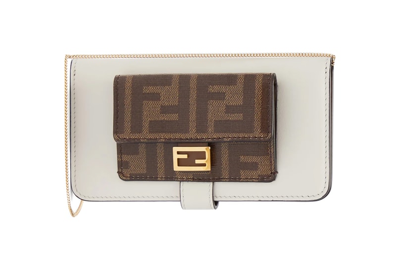 fendi iphone x phone case cross body bag wallet designer accessories leather white black