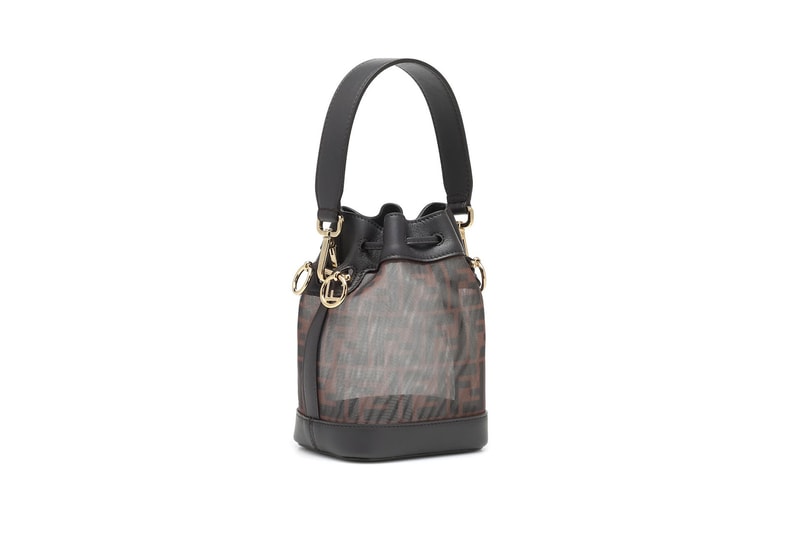 fendi mon tresor mesh bucket bag designer fashion luxury