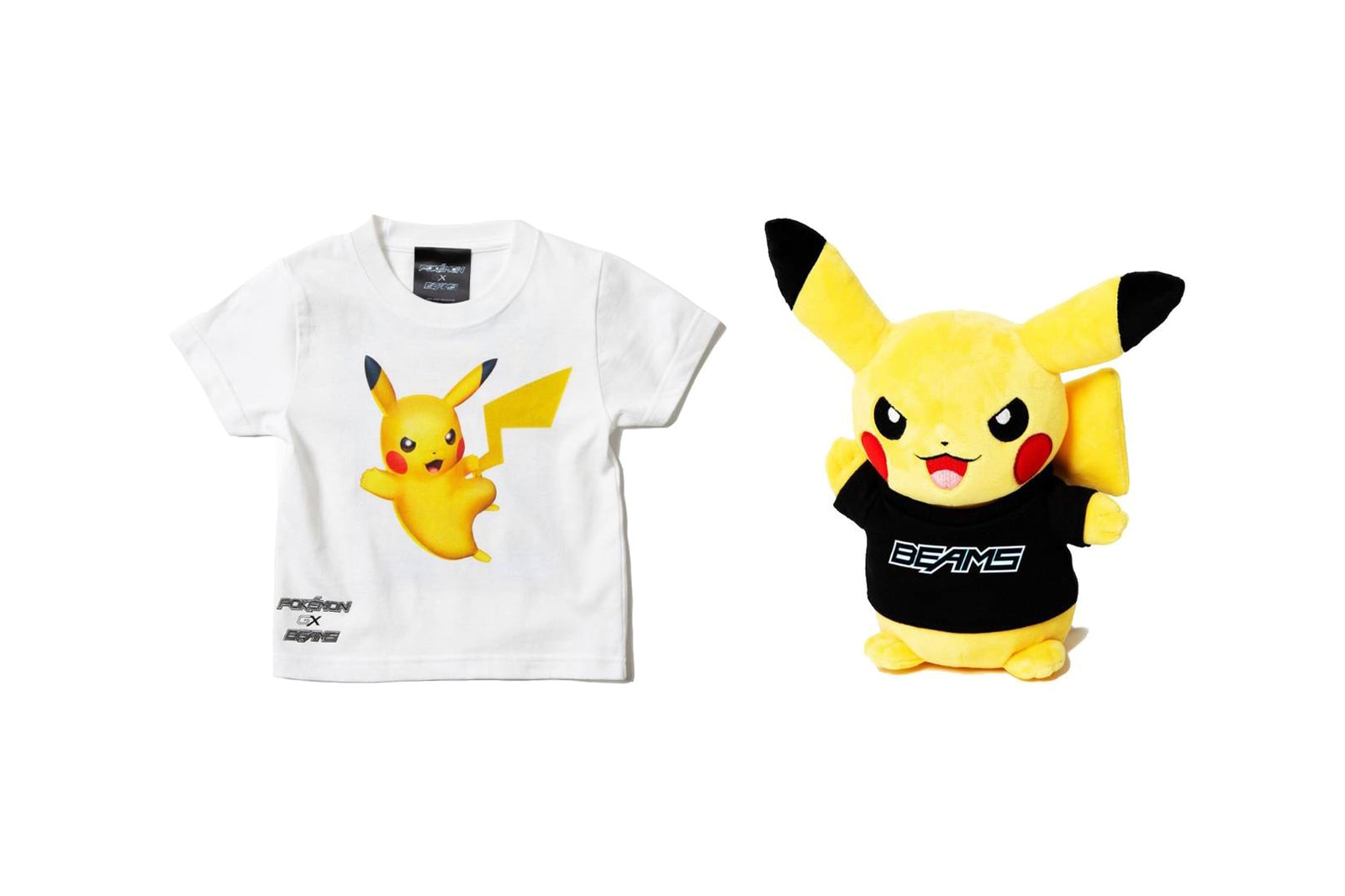 UNDERCOVER x Nike Daybreak Red BEAMS & Pokémon Trading Card Collaboration Pikachu Plushie Toy