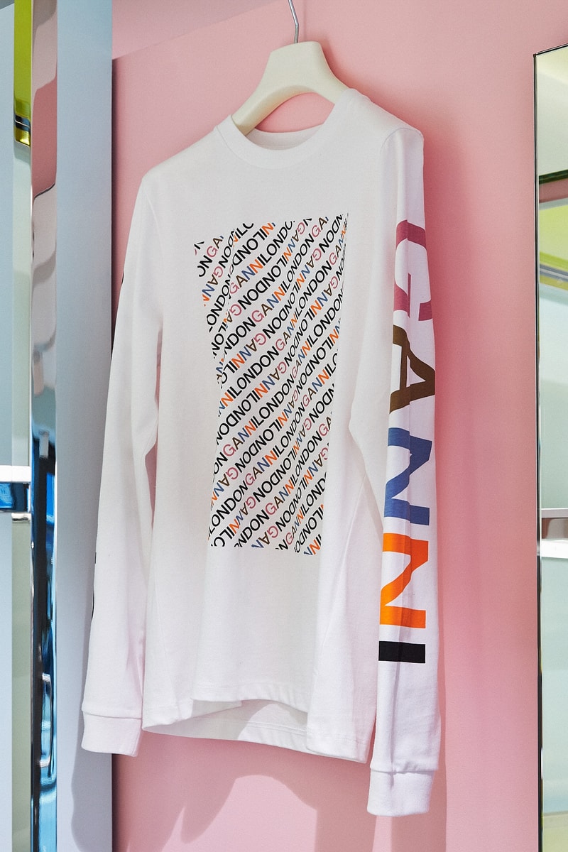 GANNI Opens First Flagship Store in London Soho Area Address Copenhagen Denmark Danish Brand Scandinavian Fashion UK England United Kingdom