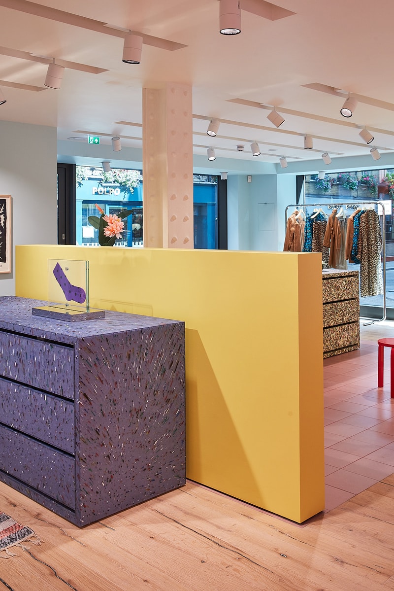 GANNI Opens First Flagship Store in London Soho Area Address Copenhagen Denmark Danish Brand Scandinavian Fashion UK England United Kingdom
