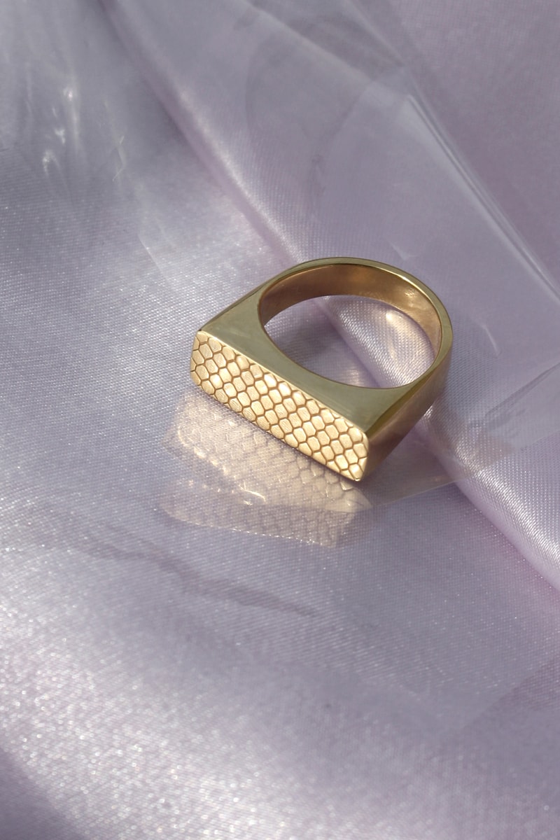 girl on kicks jukserei golden girls jewelry collection gold earring necklace ring grapefruit