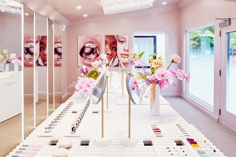 Take a Look Inside Glossier's Newest Immersive Pop-Up Store in Boston