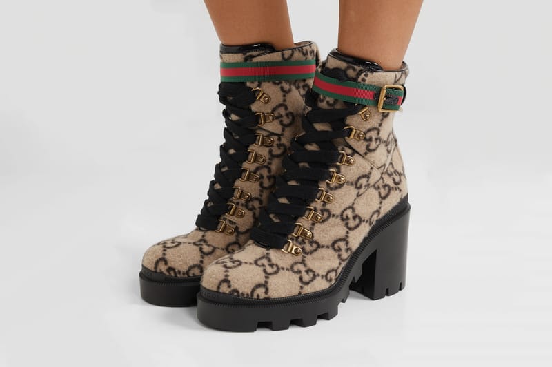 Gucci's Monogram Ankle Boots Are Fall Must-Haves