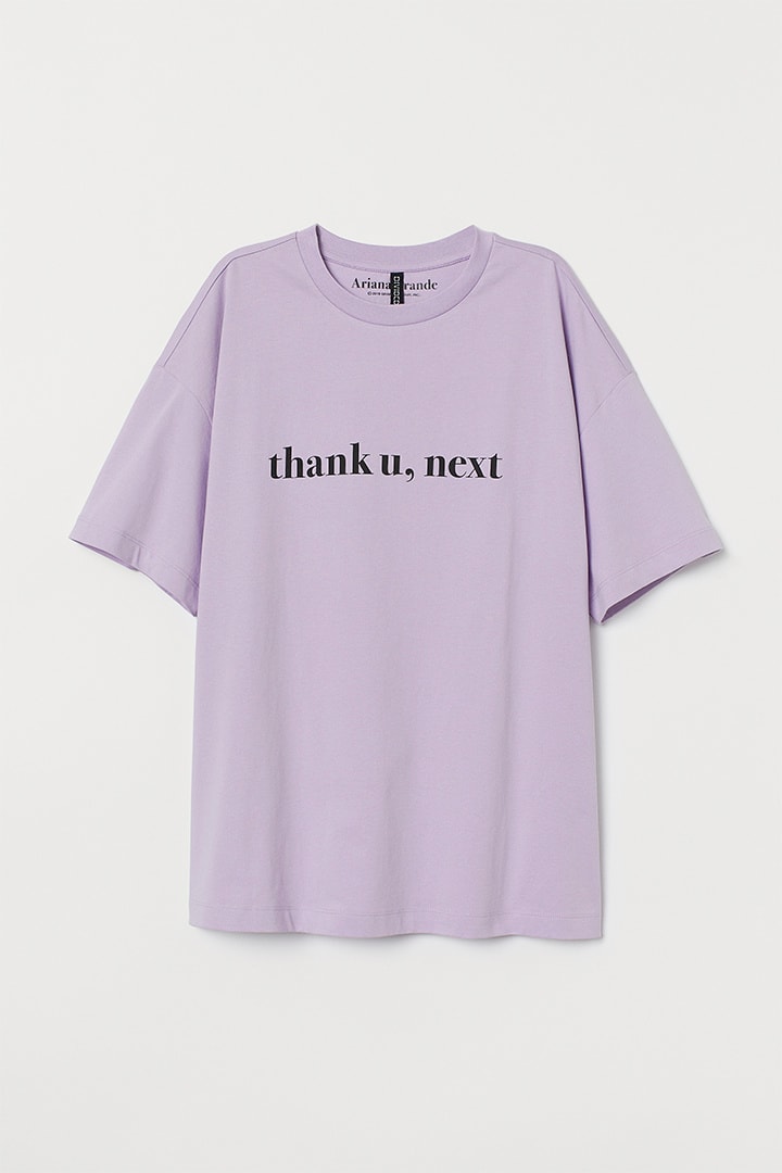 Ariana Grande H&M Merch Collection Release Sweetener Thank U Next 7 Rings Tour Apparel Accessories 